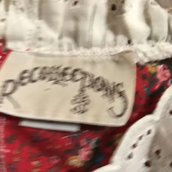 Recollections Victorian vintage floral print dress - Picture 7 of 8